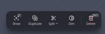 Bottom bar