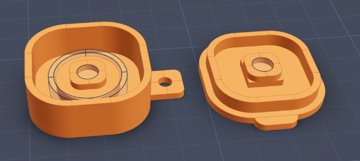 Magnetic ring box
